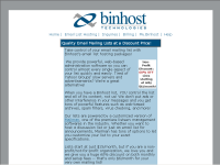 Binhost Technologies